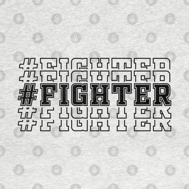 Fighter (black text) by Prosecco Theory